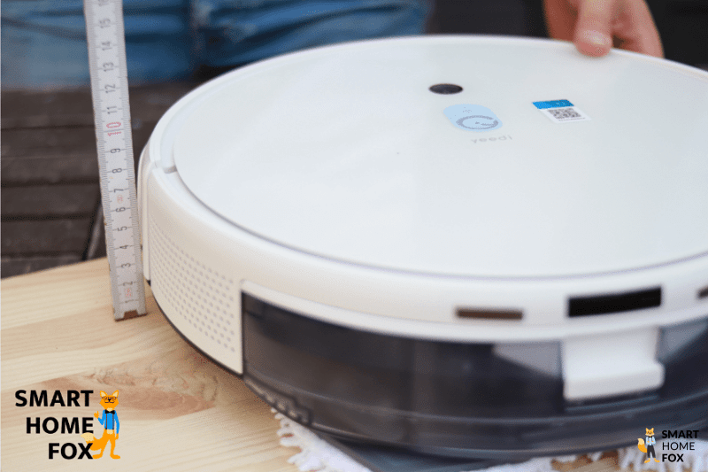 aspirateur robot yeedi mop station taille